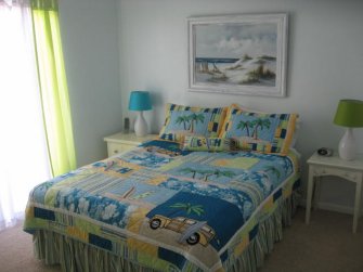 North East Bedroom of Beach House